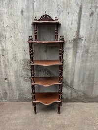 Image 3 of Mid Century Victorian 5-Tier Shelf