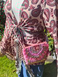 Image 4 of Tulum co ord set - wrap skirt and top 6-14 neons