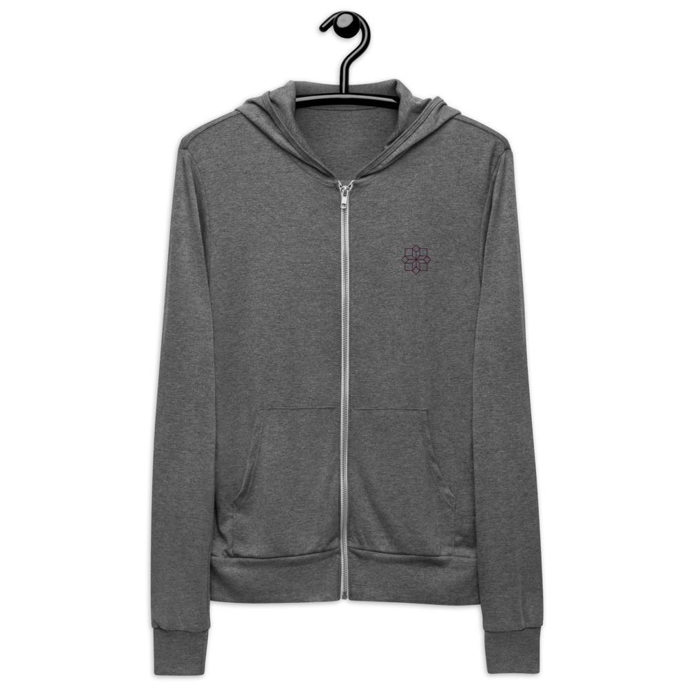 EMFBROADCAST Unisex zip hoodie