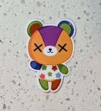 Stitches sticker 