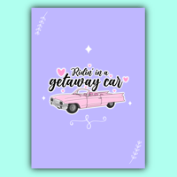 Image 1 of Getaway Car Print