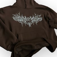 Image 2 of Premium Mocha Brown Heavy Metal Hoodie (REP INSPIRED)