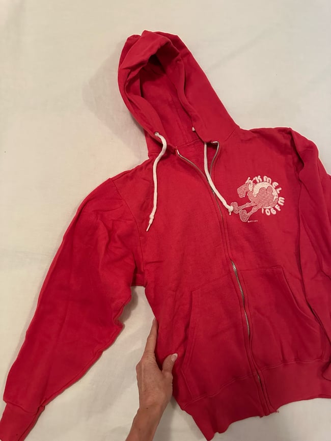 70s kmel san francisco rock and roll radio sweatshirt hoodie zip