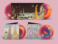 Image 2 of Goatriders - Traveler (2xLP with screen printed D-side + exclusive  Majestic patch!) 
