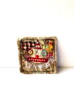 Image of Circus Clown 2 Sew On Patch  SOLD 