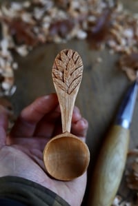 Image 4 of Falling Leaf- Coffee Scoop 