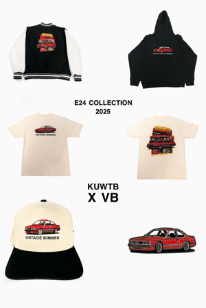 Image of KUWTB Kustoms x Vintage Bimmer E24 M6 Henna Red