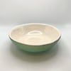Green Diamond Ceramic Bowl