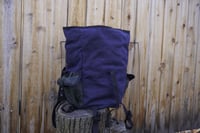 Image 3 of Handlebar bag - navy/forest