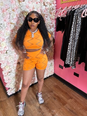 Image of Orange Curves 2 Piece