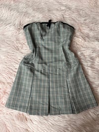 Image 1 of Gingham School Girl Dress