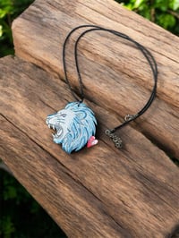 Detroit Football Lion Necklace
