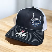 Image 1 of 10Lug Mafia SnapBack Trucker Hat (blue outline)