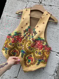 Image 1 of Chaleco feito a man.  foliada 99. Talla L