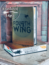 Image 1 of Officially Licensed Fourth Wing (Dragon Tails) By Rebecca Yarros **Made to order**