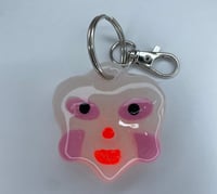 HEART MON KEY FRIEND (PINK/RED)