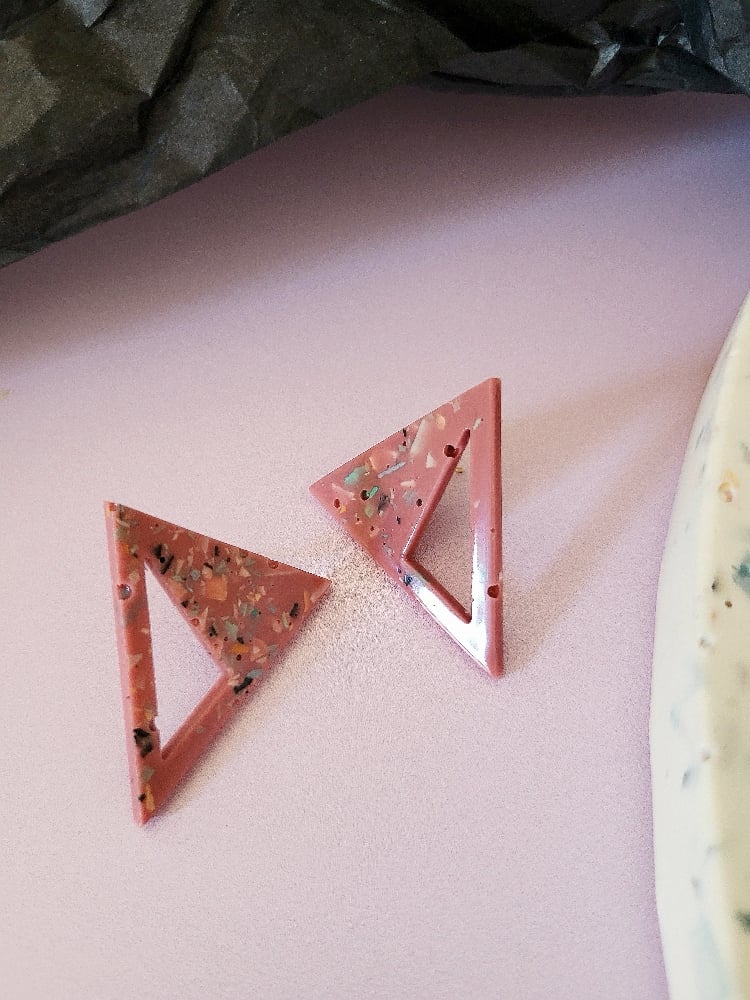 Image of Boucle d'oreilles Triangle