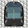 LAGOS TRAFFIC COUTURE LAPTOP TRAVELER'S BACKPACK (DENIM PRINT)