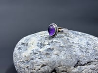 Image 1 of Mini Amethyst Ring (size 4.75)