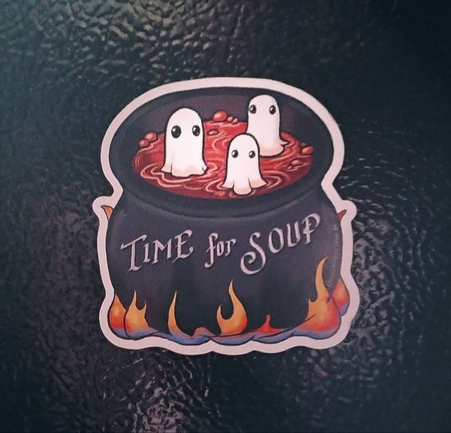 Time for Soup Magnet