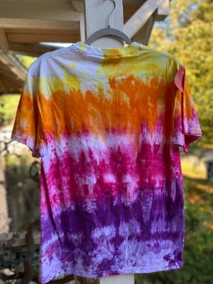 Image of MEDIUM Mom I'm Scared Come Pick Me Up Tie Dye Shirt 4