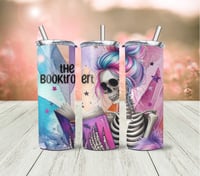 Image 1 of Booktrovert Skeleton 20oz Tumbler