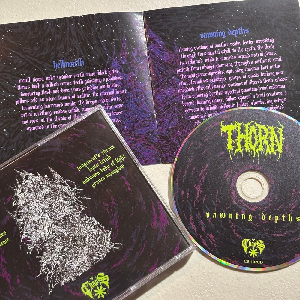 Thorn - "Yawning Depths" CD