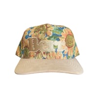 Image 1 of BERR LOGO TAPESTRY SNAPBACK {FLORAL}