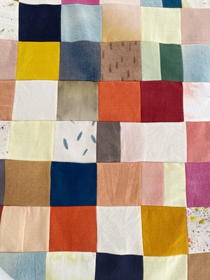 Image of Patchwork bird rug