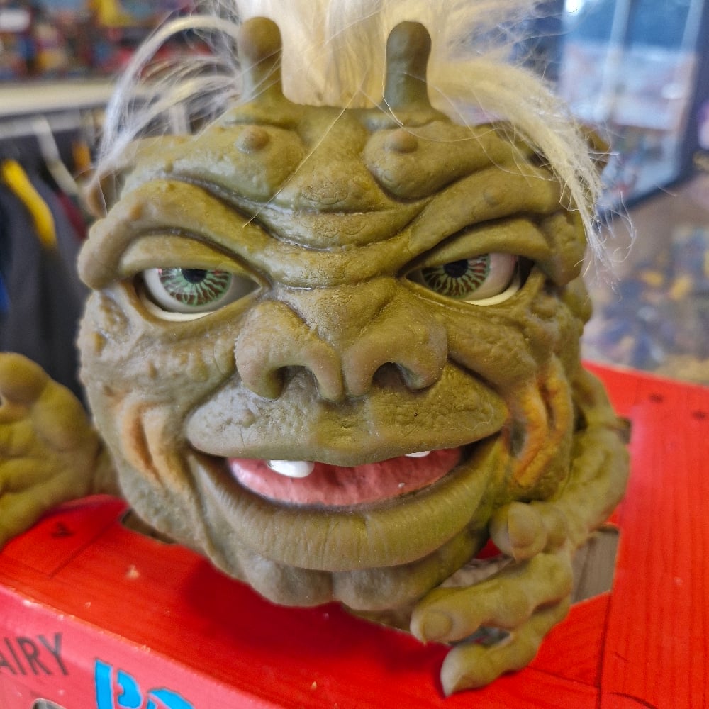 Image of Vintage Hairy Boglins Dwork Figure by Action GT (1987)