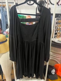Image 1 of Old Navy black boho dress