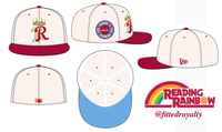 Image 1 of KC Royals x Reading Rainbow NE Fitted hat preorder by Fitted Royalty