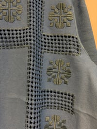 Image 9 of Blue shirt embroidery (l/xl)