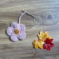 Image 3 of Crochet flower AirPods pouch - various colours