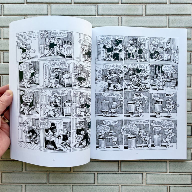 The Life and Death of Fritz the Cat by R. Crumb Image 3