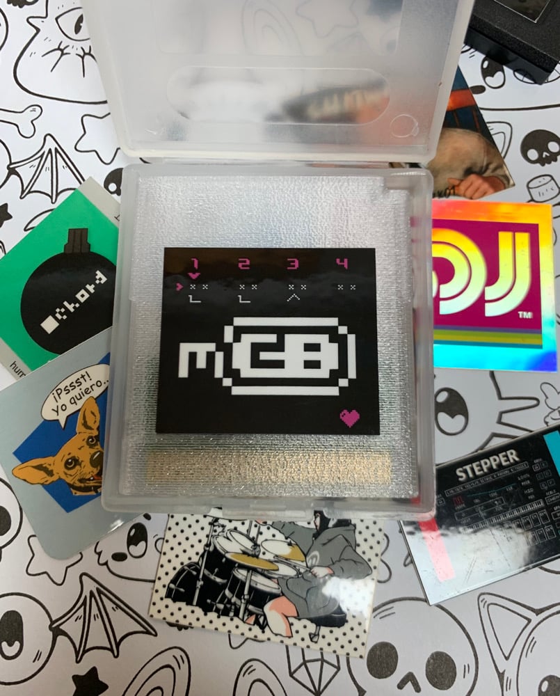 MGB 1.34 Cartridge [CHIPTUNE] for Gameboy (Requires Arduinoboy