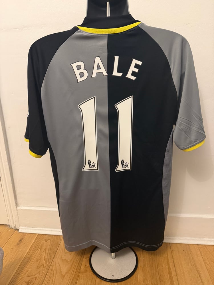 Image of PRE ORDER: Tottenham Hotspur “BALE 11” 2012/13 Third Shirt (XL) + 2018/19 third (XL)