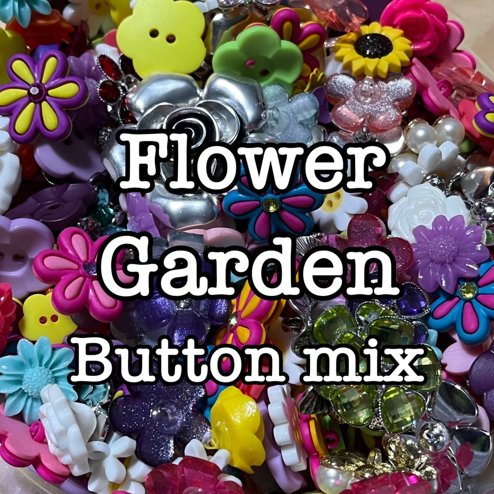 Image of Flower Button Confetti