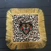 Red Angry tiger leopard cushion cover