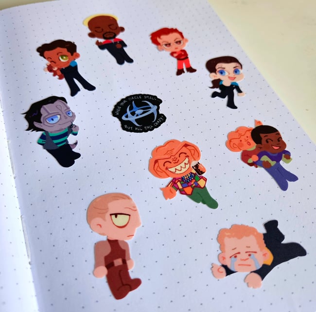 Trek Sticker Sheets