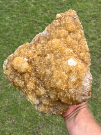Image 15 of Citrine & Calcite Statement Cluster | Brazil #3038