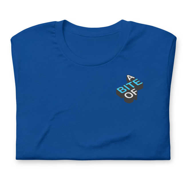 A Bite Of T-Shirt (Blue)