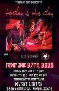 TODAY IS THE DAY w/ The path of Increased Indifference, Blood of the Earth, Gurm
