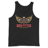 Red, Black, and Gold Logo Unisex Tank Top