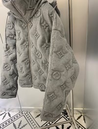 Image 8 of UNISEX GREY SHADOW PRINT JACKET