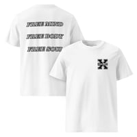 Image 1 of Free X Mind Body Soul x Light Unisex organic cotton t-shirt