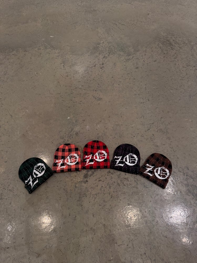 Rhinestone ZO Beanie (Black)