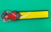 Image 3 of Retroscope: Handmade 10" Stained Glass Kaleidoscope-yellow