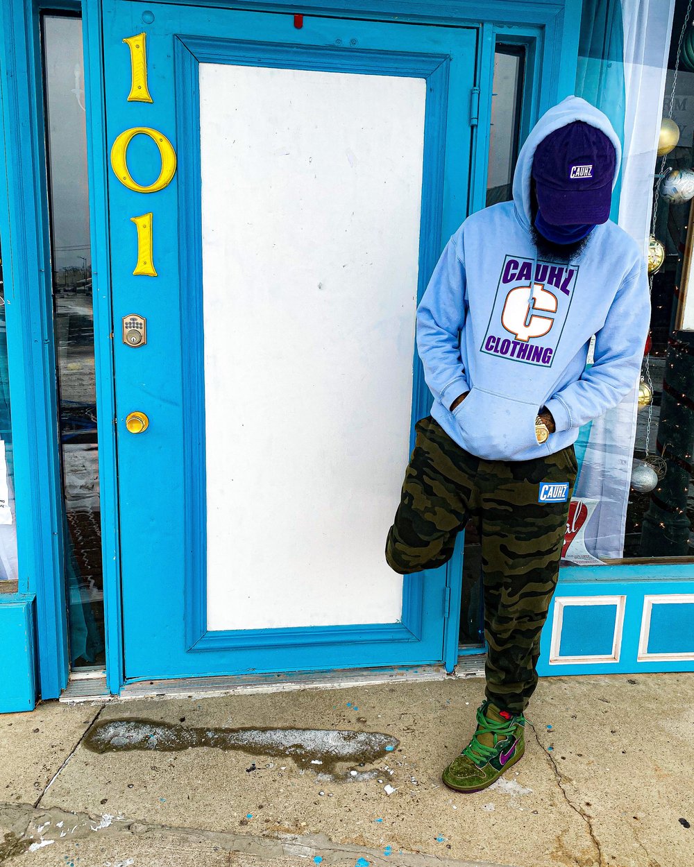 Cauhz™️ Altitude Light Blue Hoodie