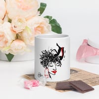 Image 1 of White glossy mug